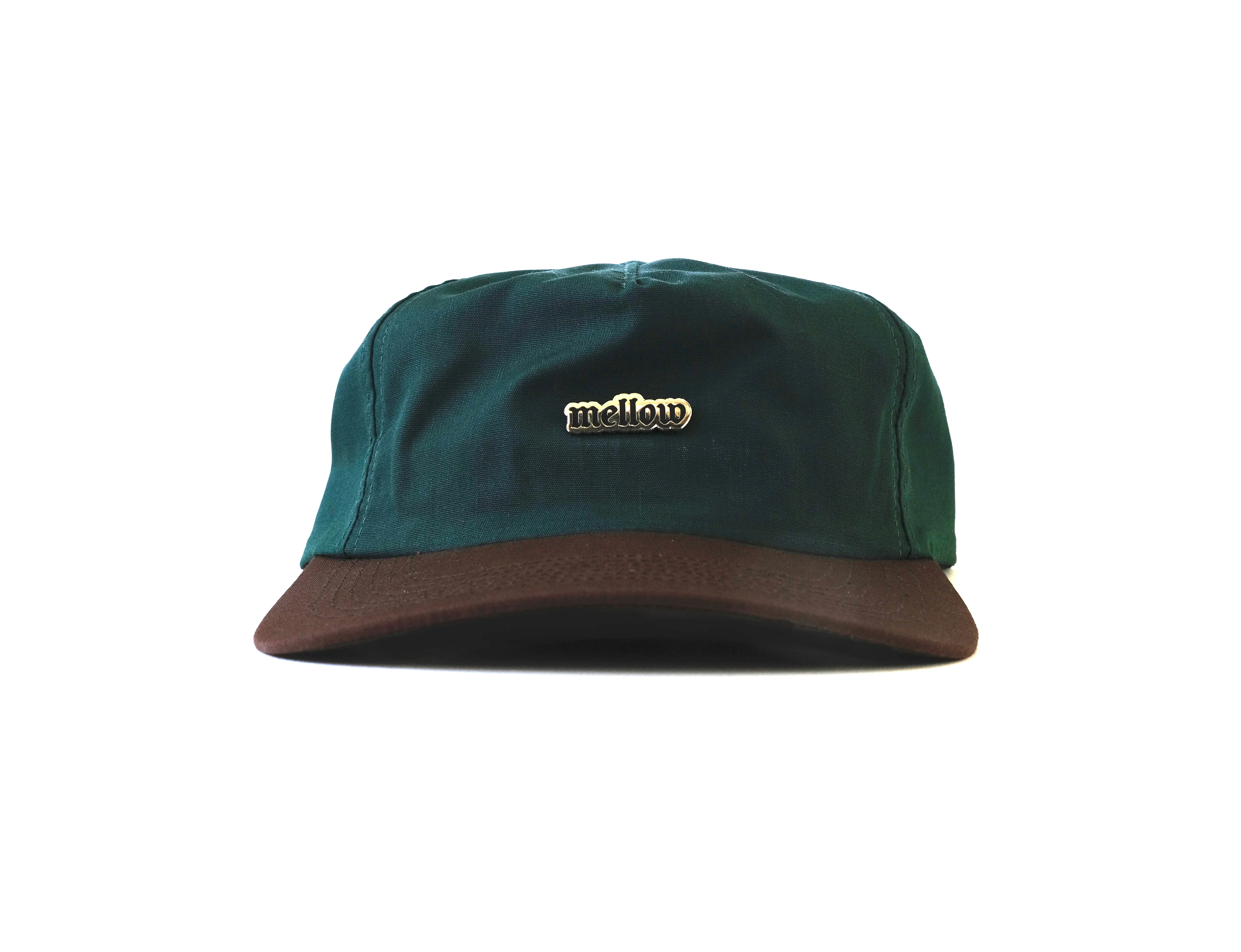 5-PANEL W/ PIN - GREEN/BROWN - Image 3