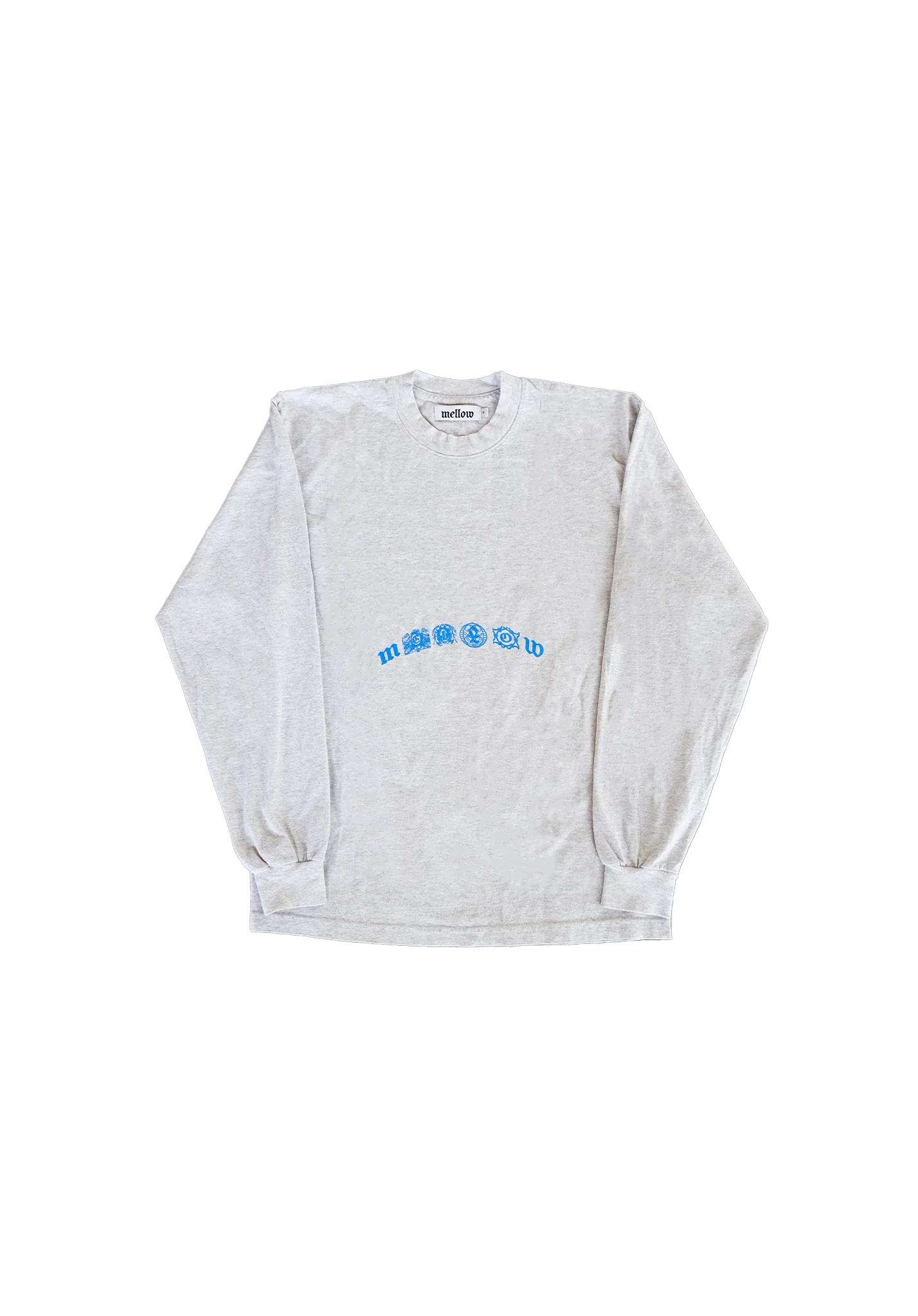 GATES LS T-SHIRT - HEATHER GREY