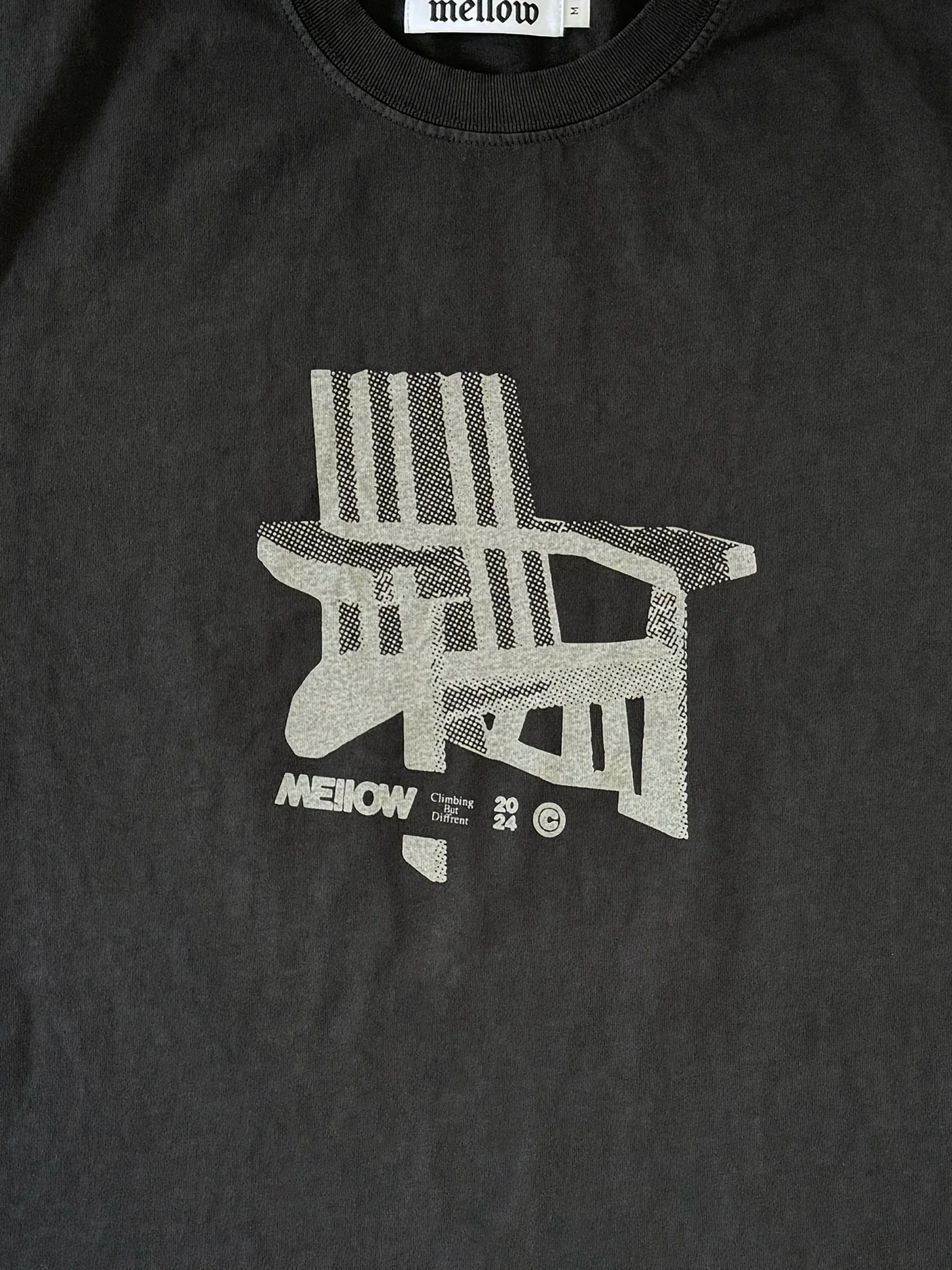 MELLOW CHAIR SS T-SHIRT - BLACK - Image 2