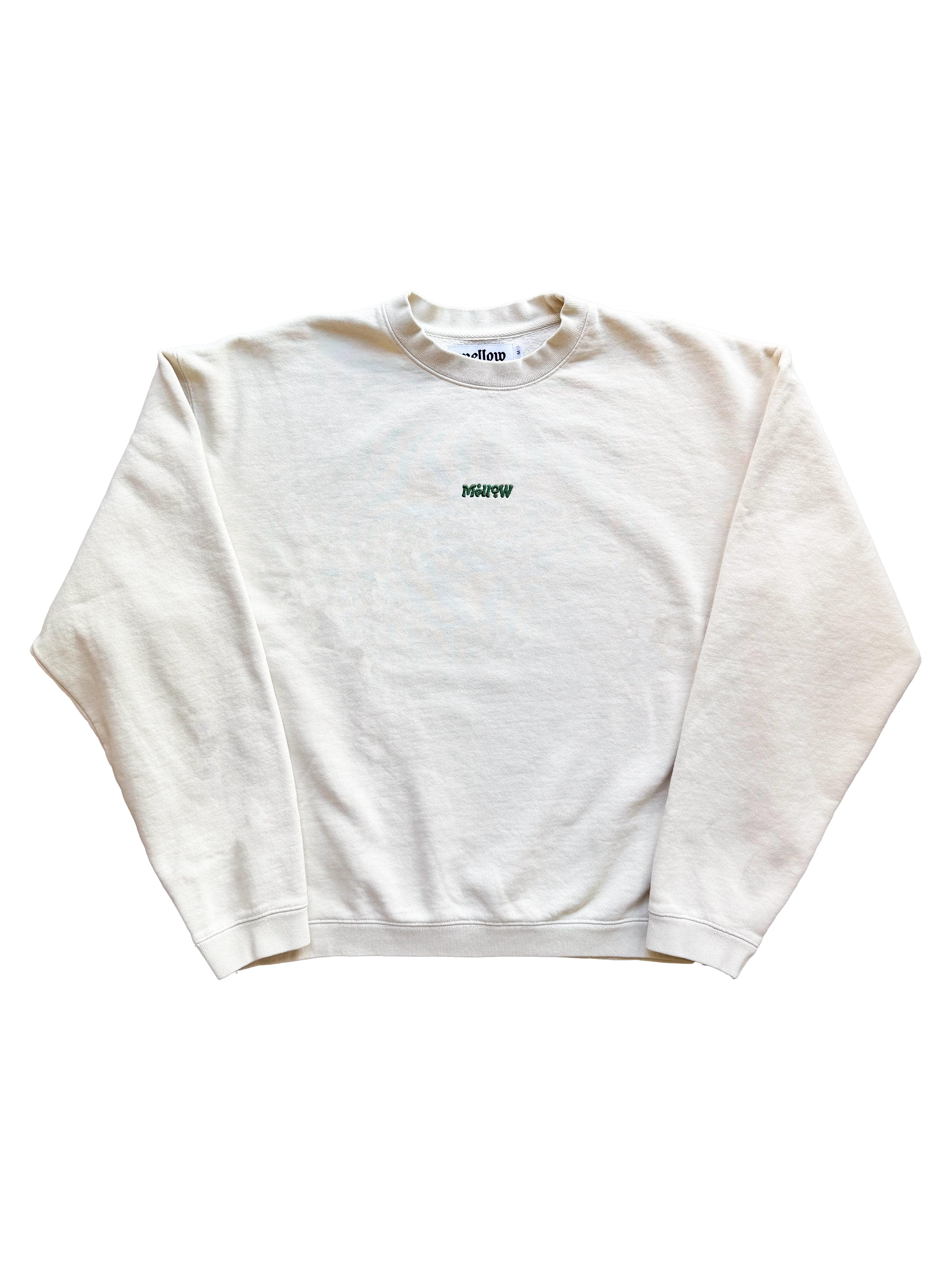 NÜ LOGO CREWNECK - BONE