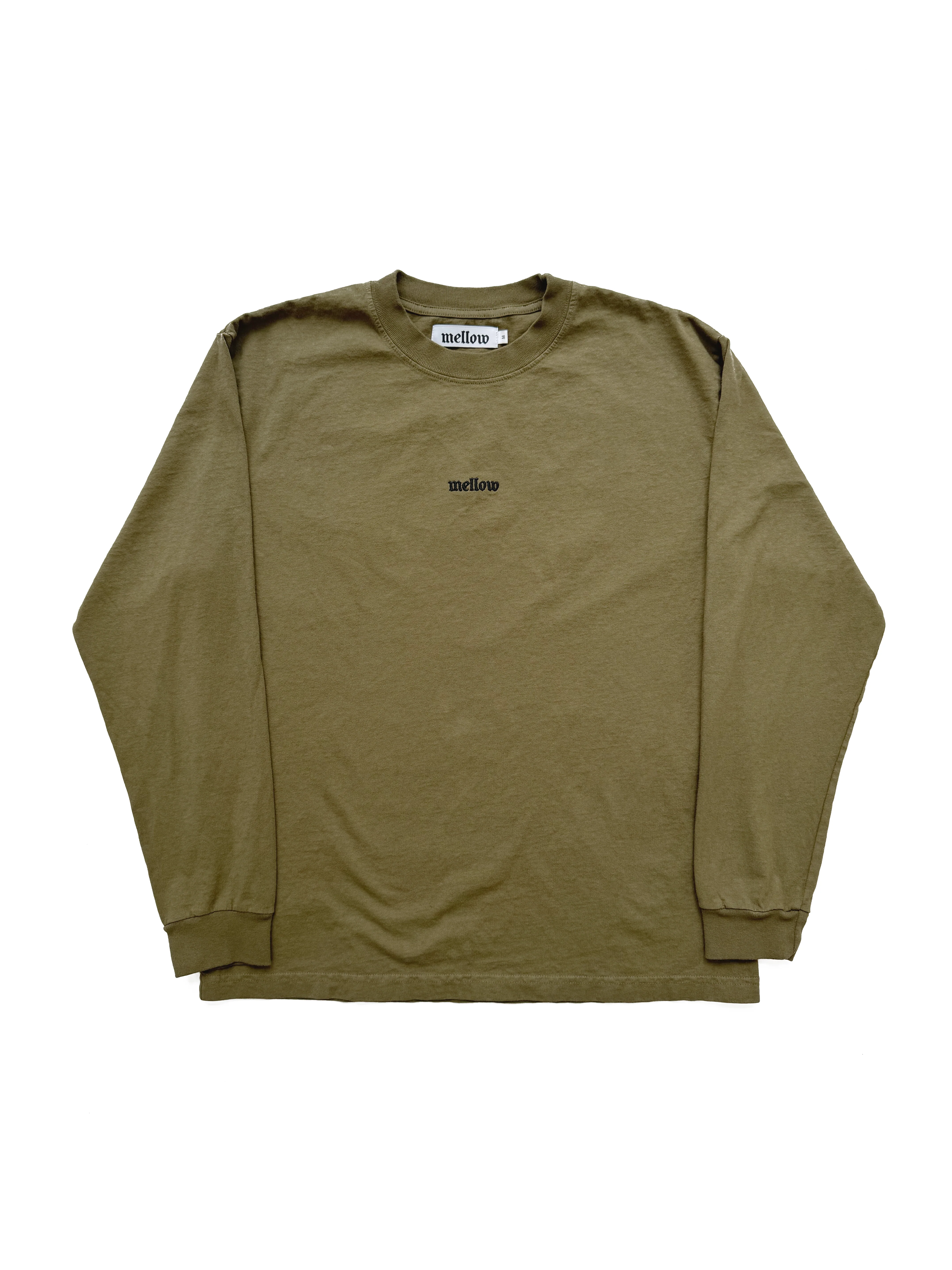 OG LOGO LS T-SHIRT - ARMY