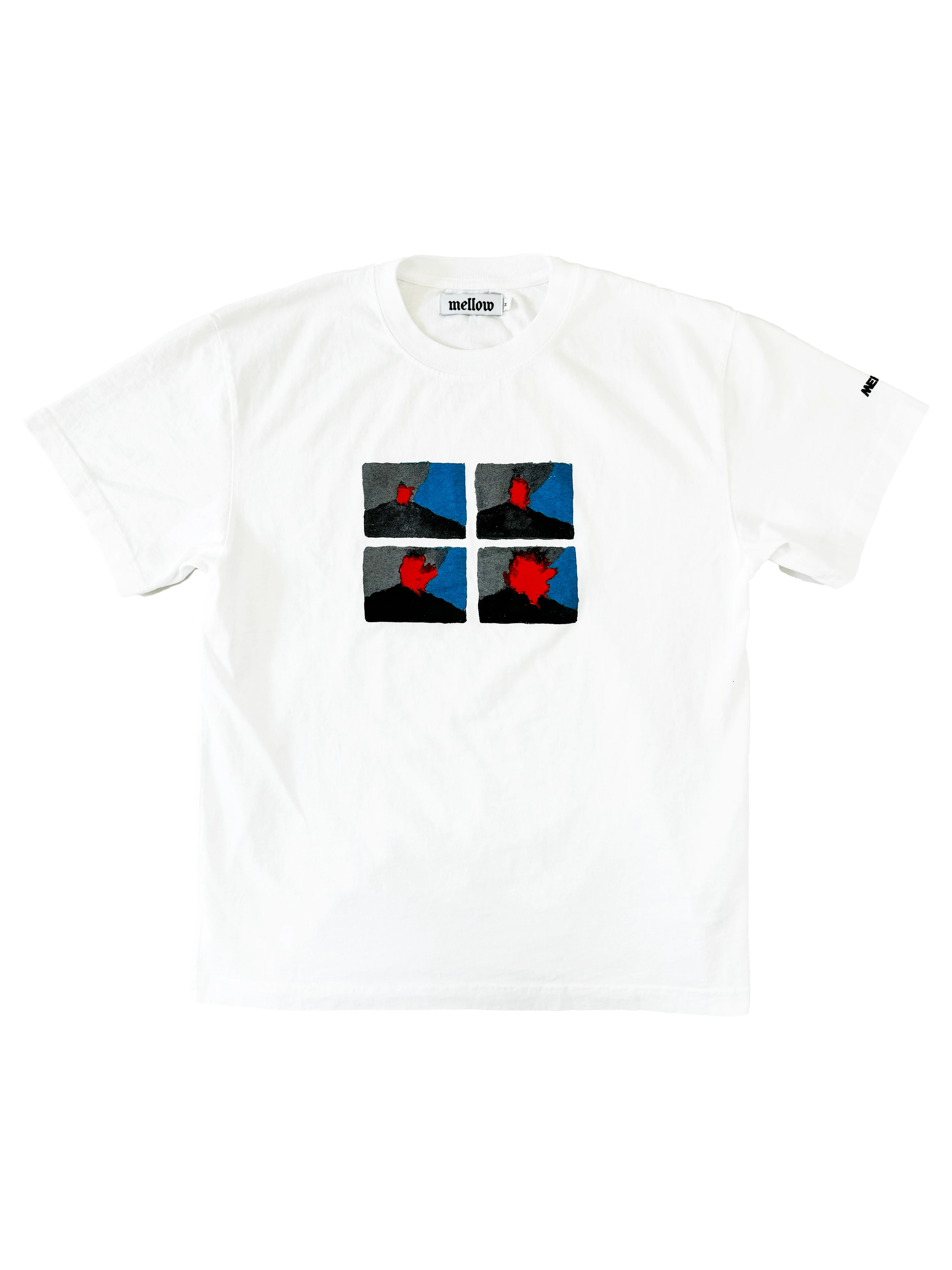VOLCANO SS T-SHIRT - WHITE