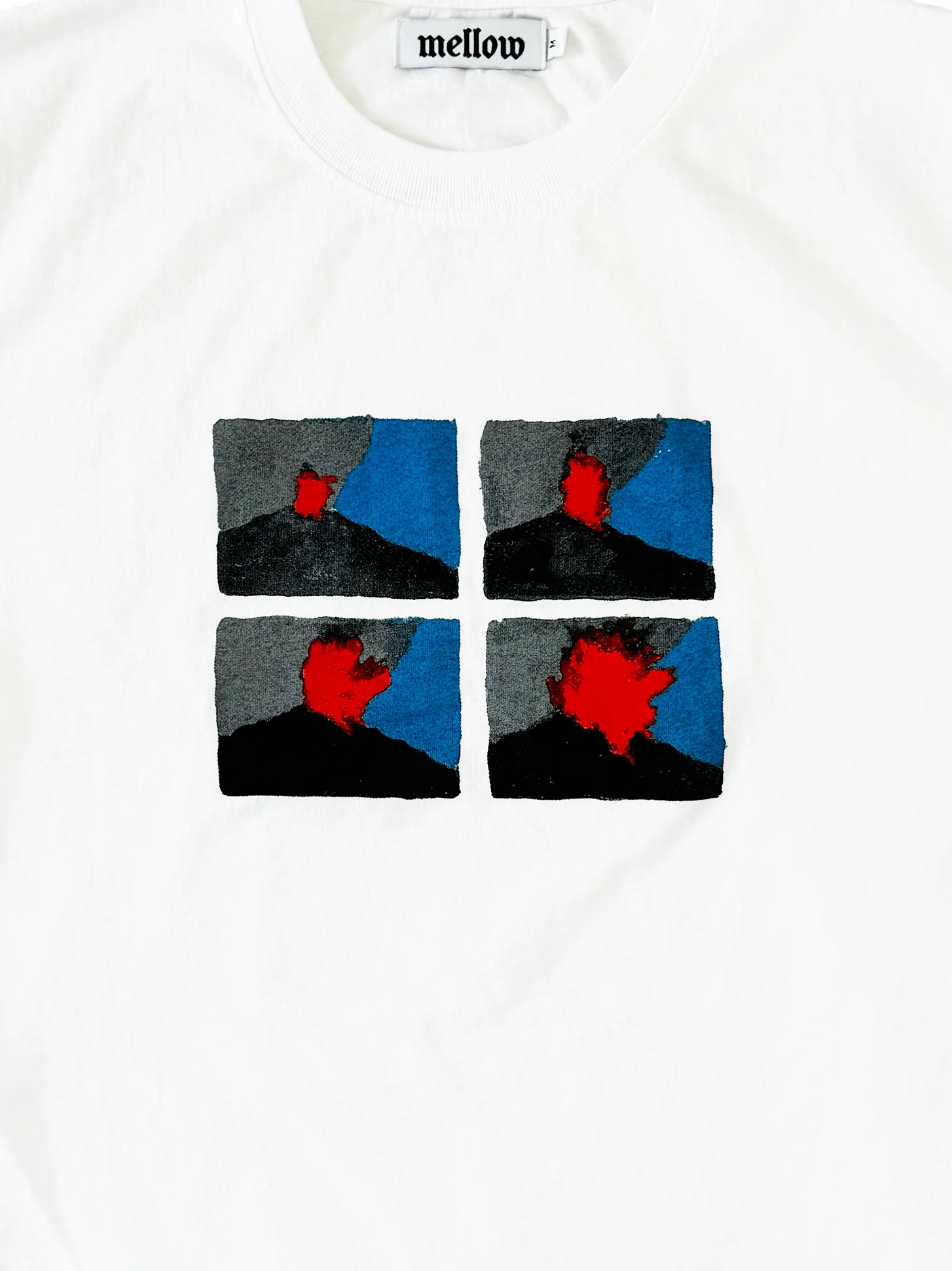 VOLCANO SS T-SHIRT - WHITE - Image 2